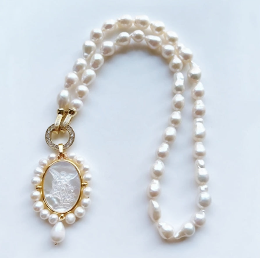 St. Michael, Mary Necklace or Holy Spirit