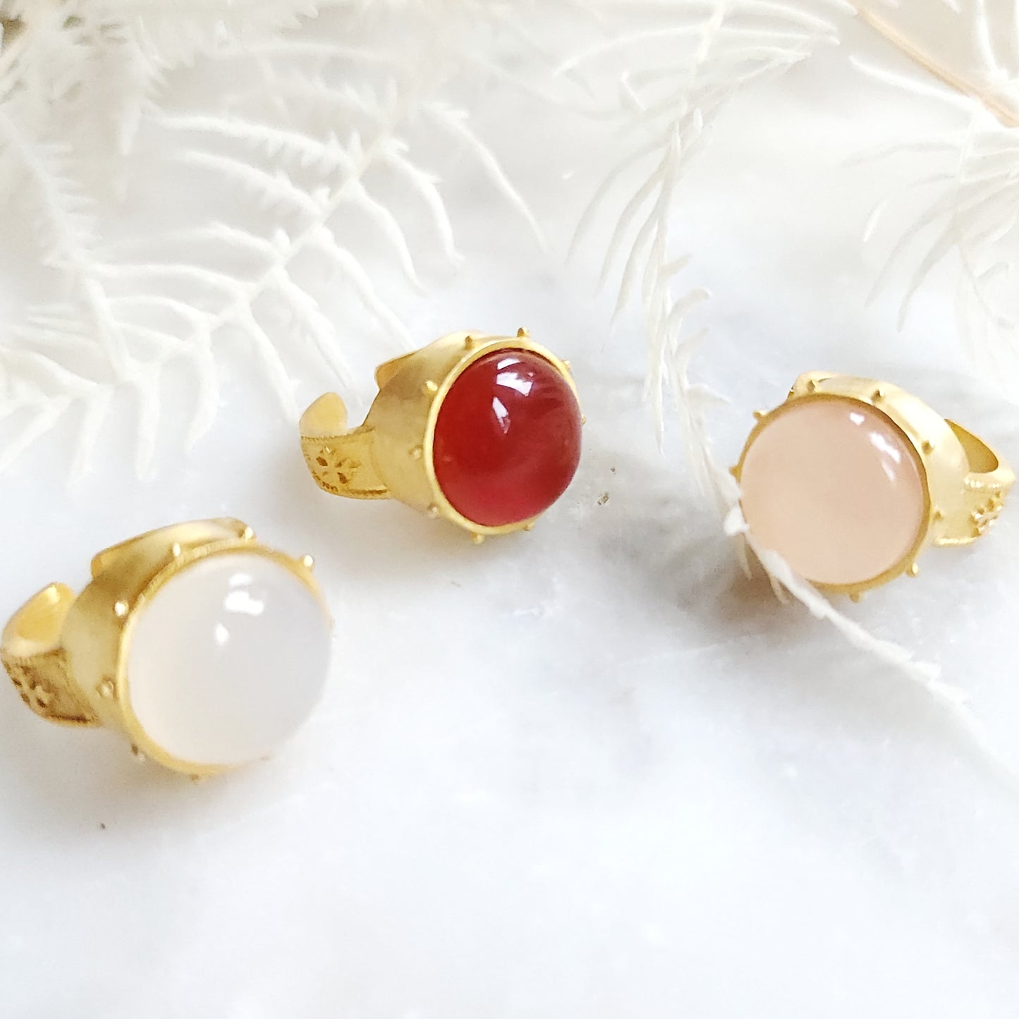 God Heals Rosary Ring