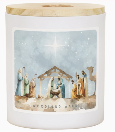 Nativity Candle