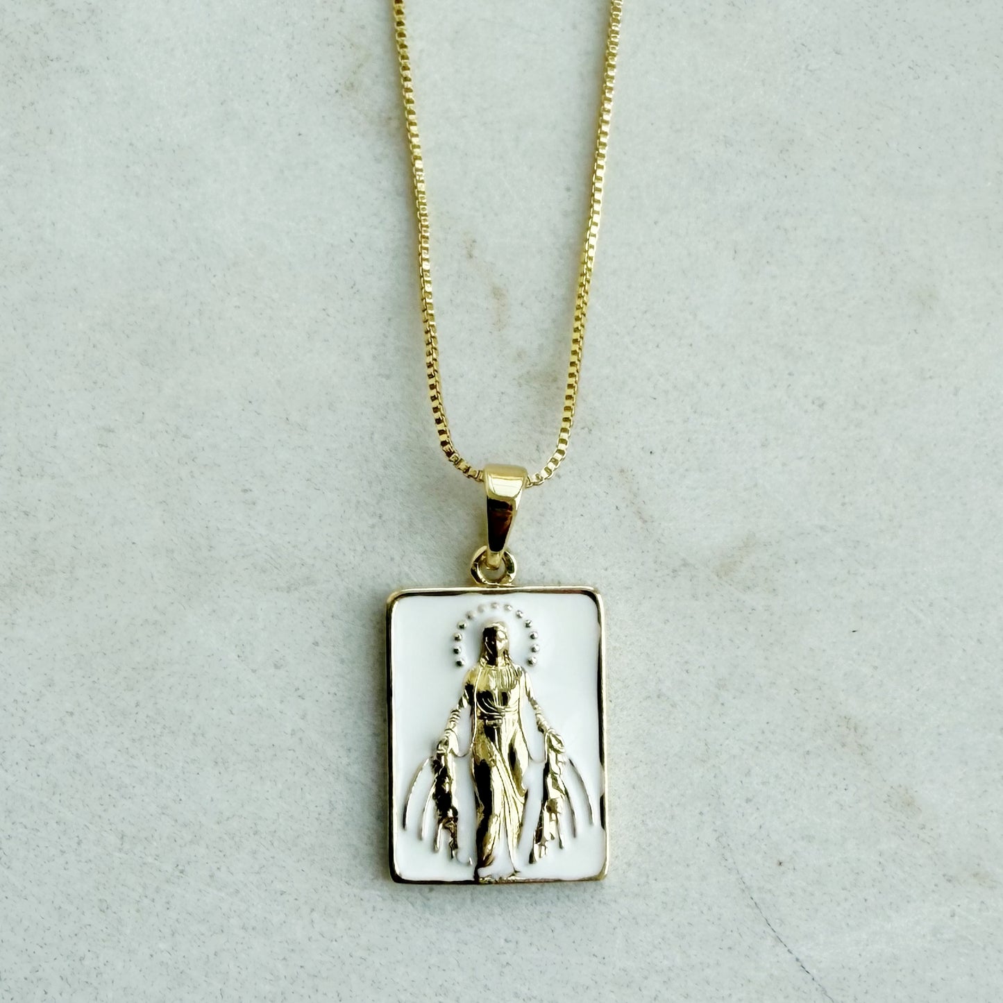 Guided Mary (rectangle charm) unique-one