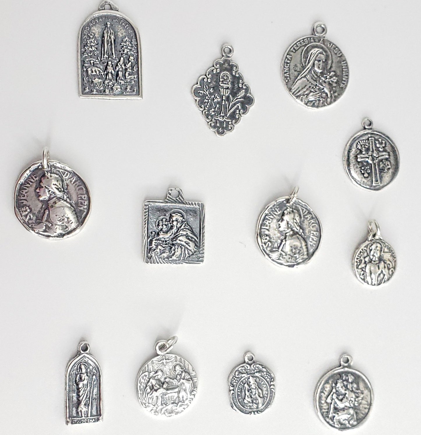 Saints Chain Necklace & Charms