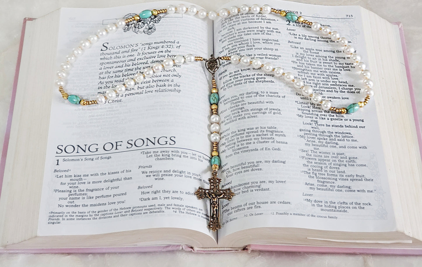 Upon His Palms Womens Rosary