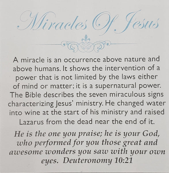 Spring Miracles of Jesus (Limited) CB Jewelry