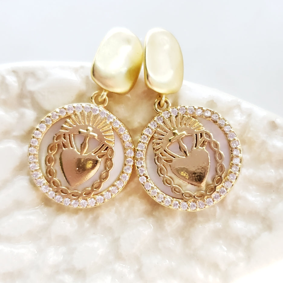 Sacred Heart Earrings