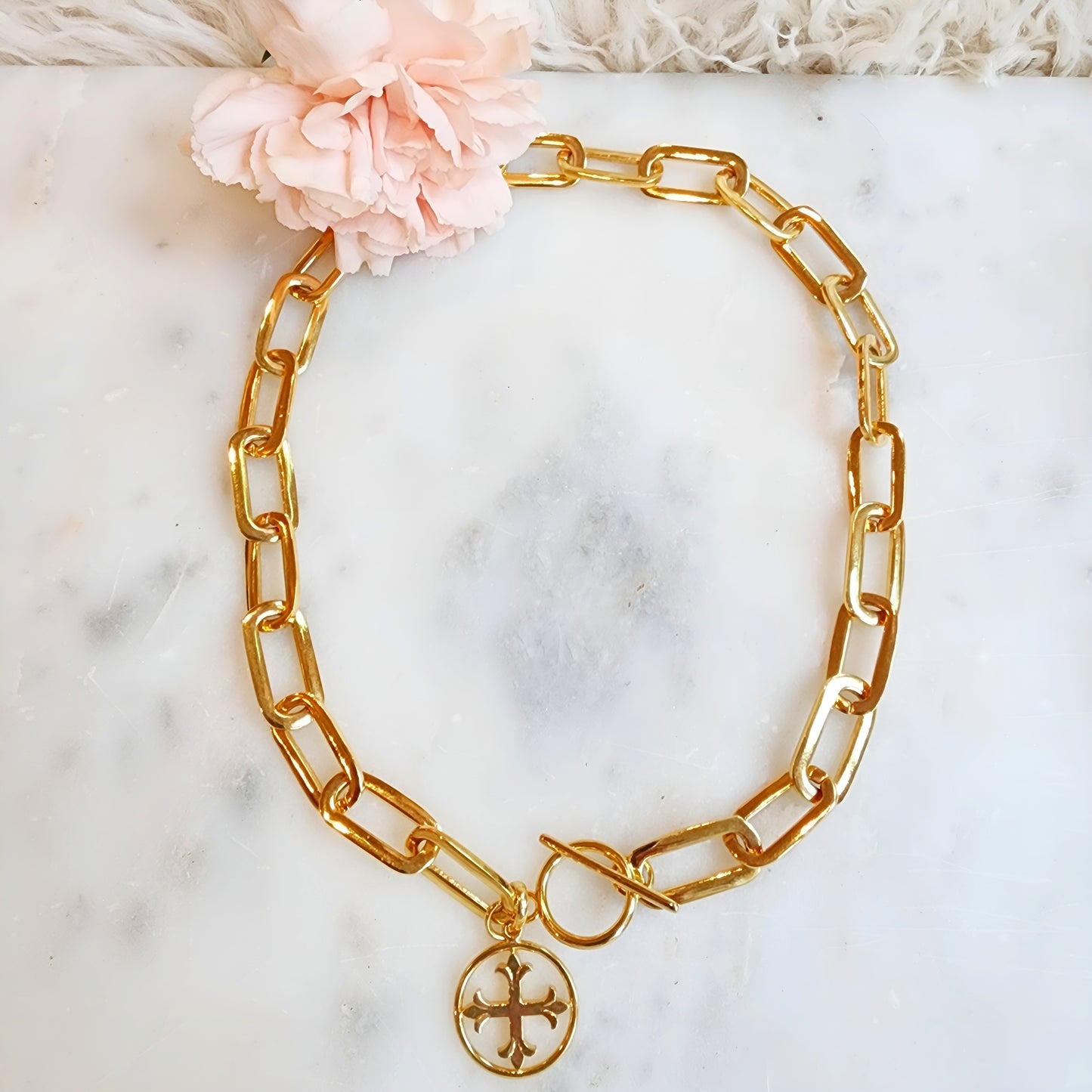 Prosper Cross Necklace