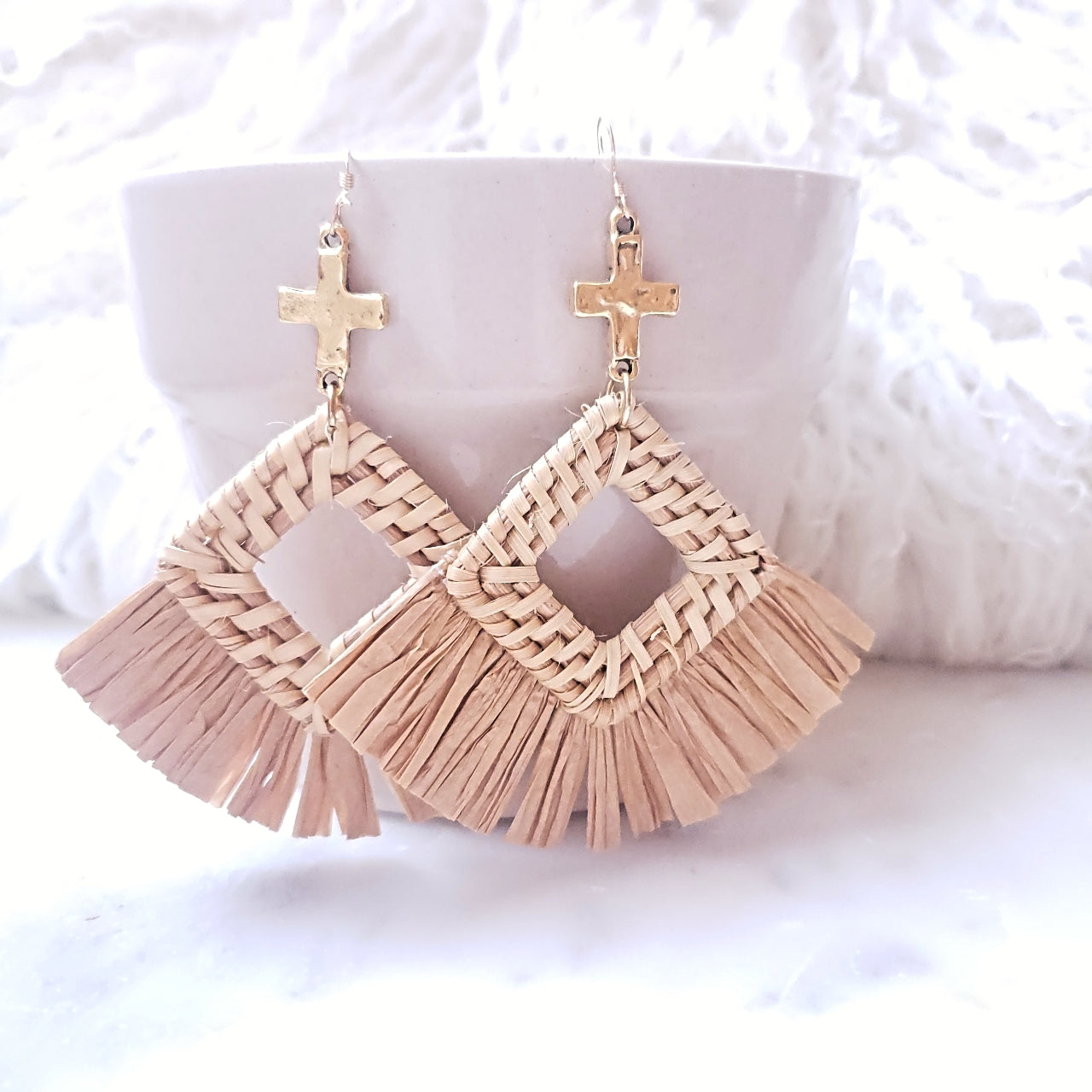 Woven in Love Earrings