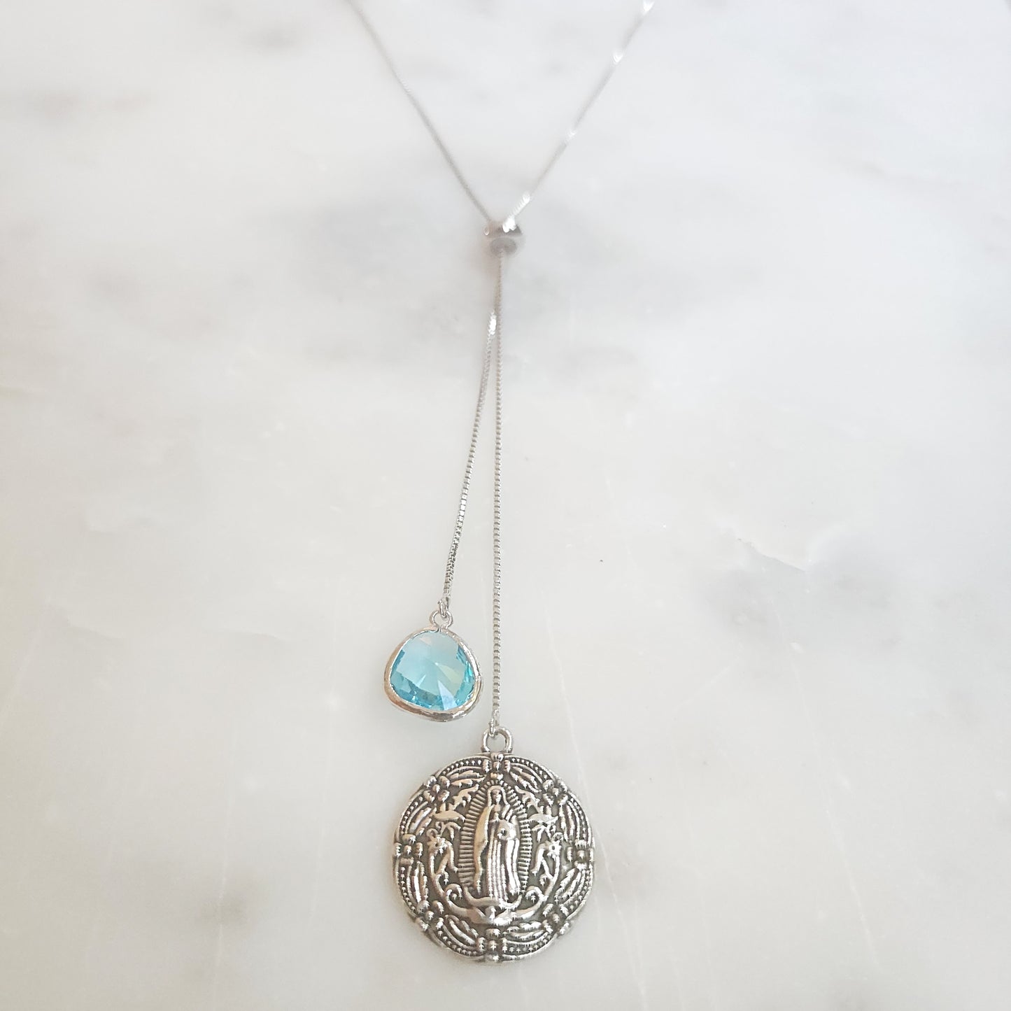 (Silver) Hope & Glory Necklace (limited)