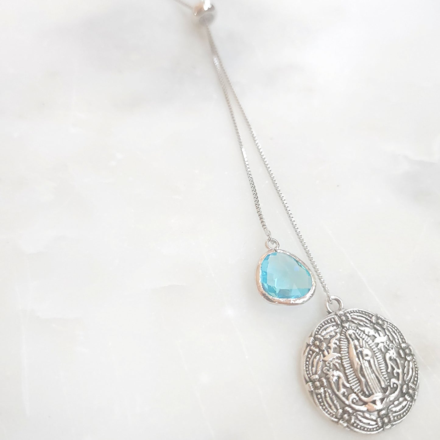 (Silver) Hope & Glory Necklace (limited)