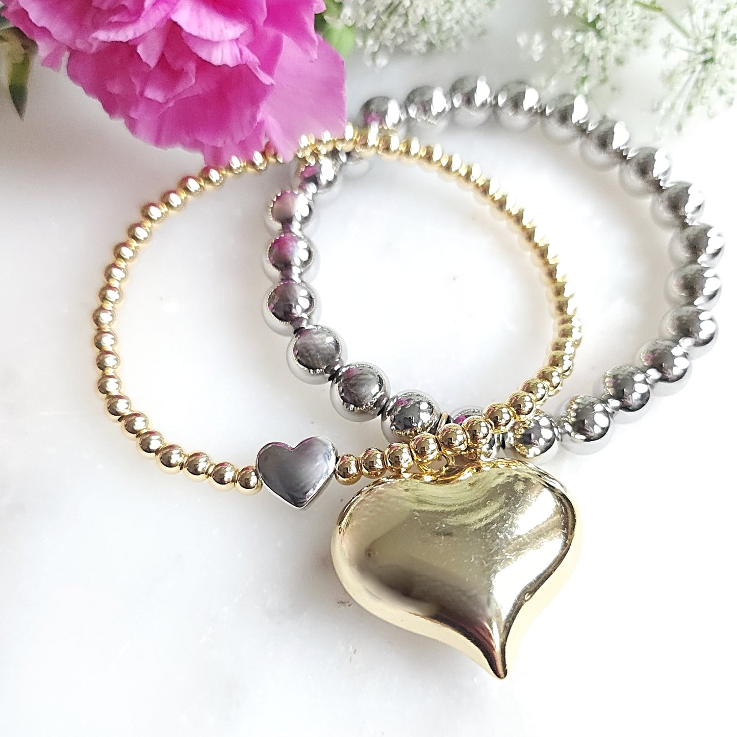 Greatest Love Bracelet (small  heart)