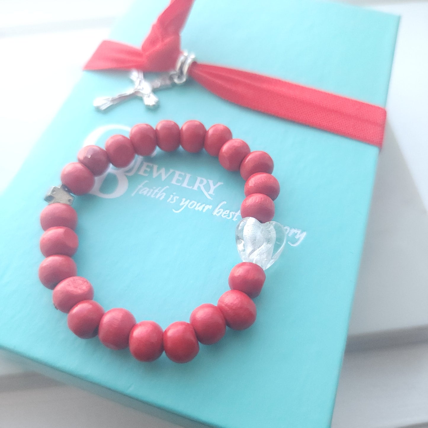 Child's Heart (red) Bracelet