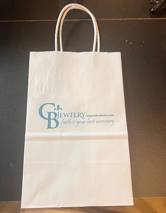 White small shopping bags