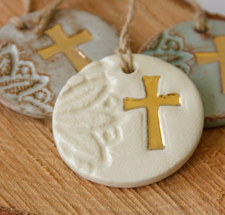 Prince of Peace Cross Ornament (limited)