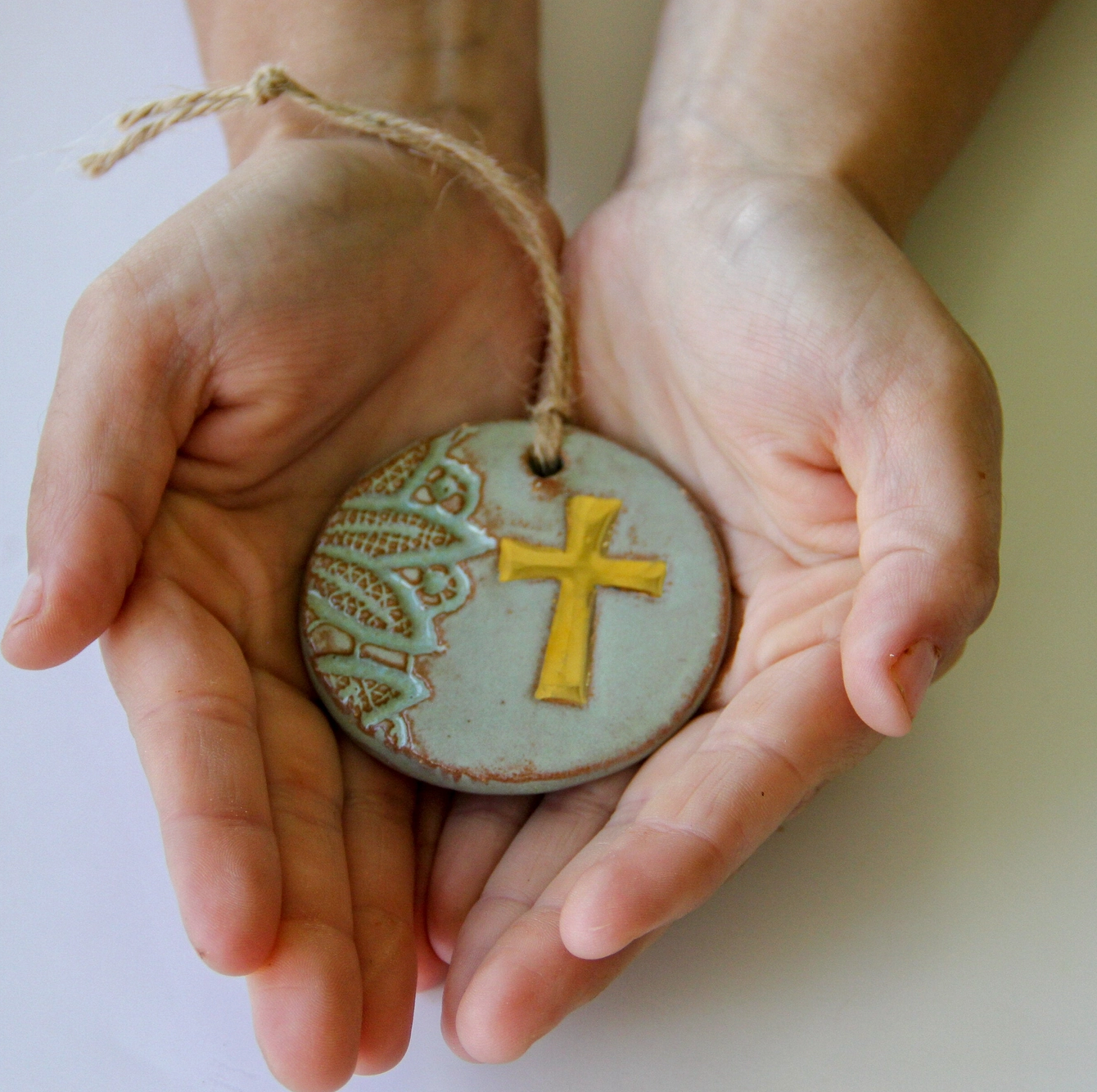 Prince of Peace Cross Ornament (limited)