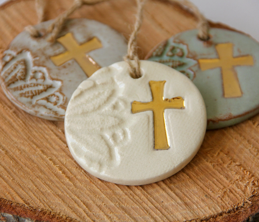 Prince of Peace Cross Ornament (limited)