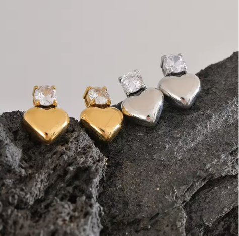 Beautiful Heart Earrings