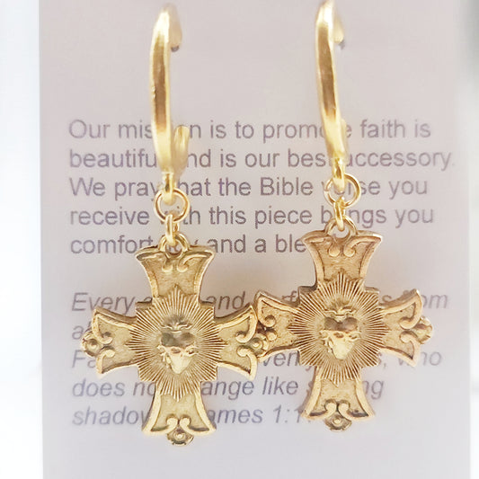 Unique one Sacred Heart of Jesus, Labradorite post