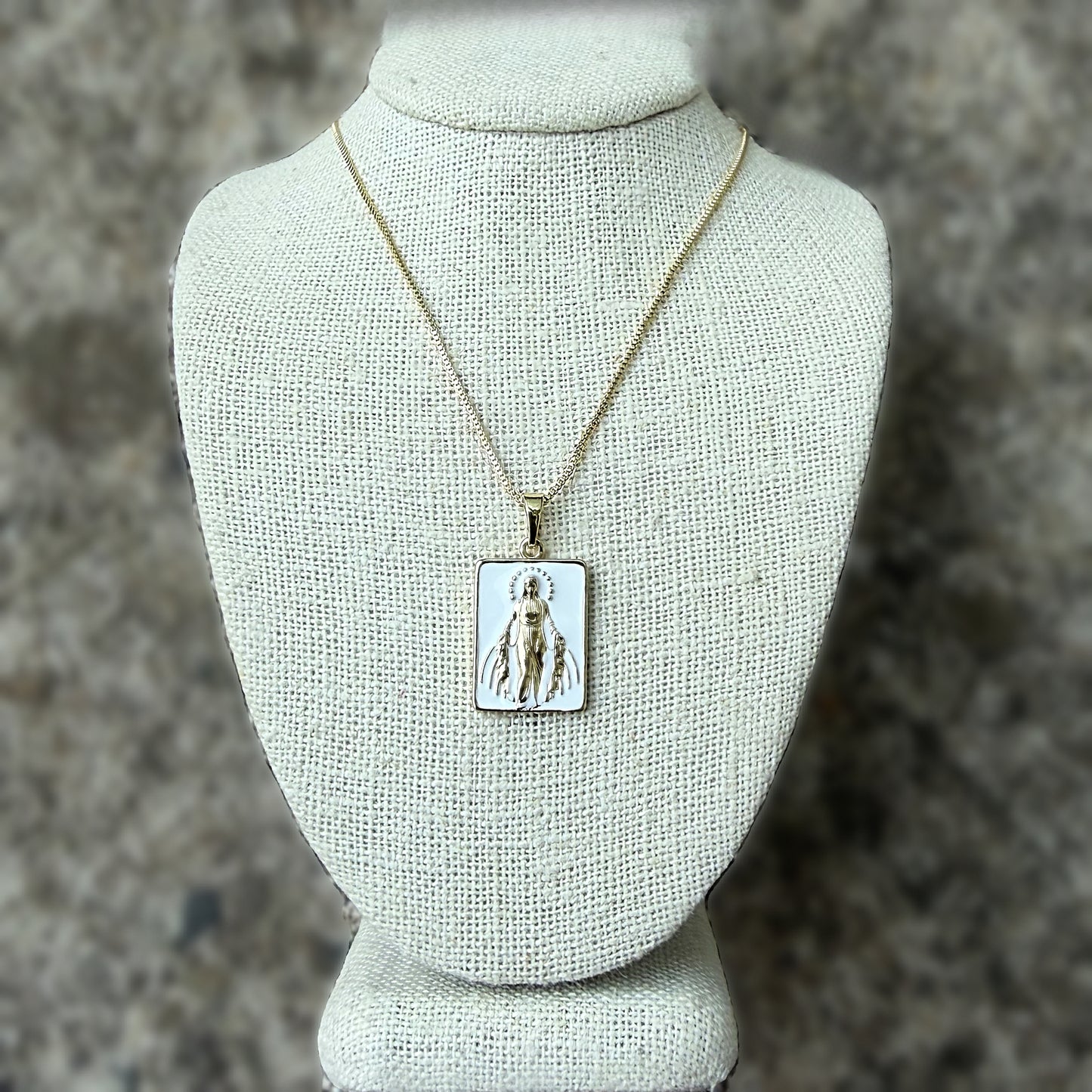 Guided Mary (rectangle charm) unique-one