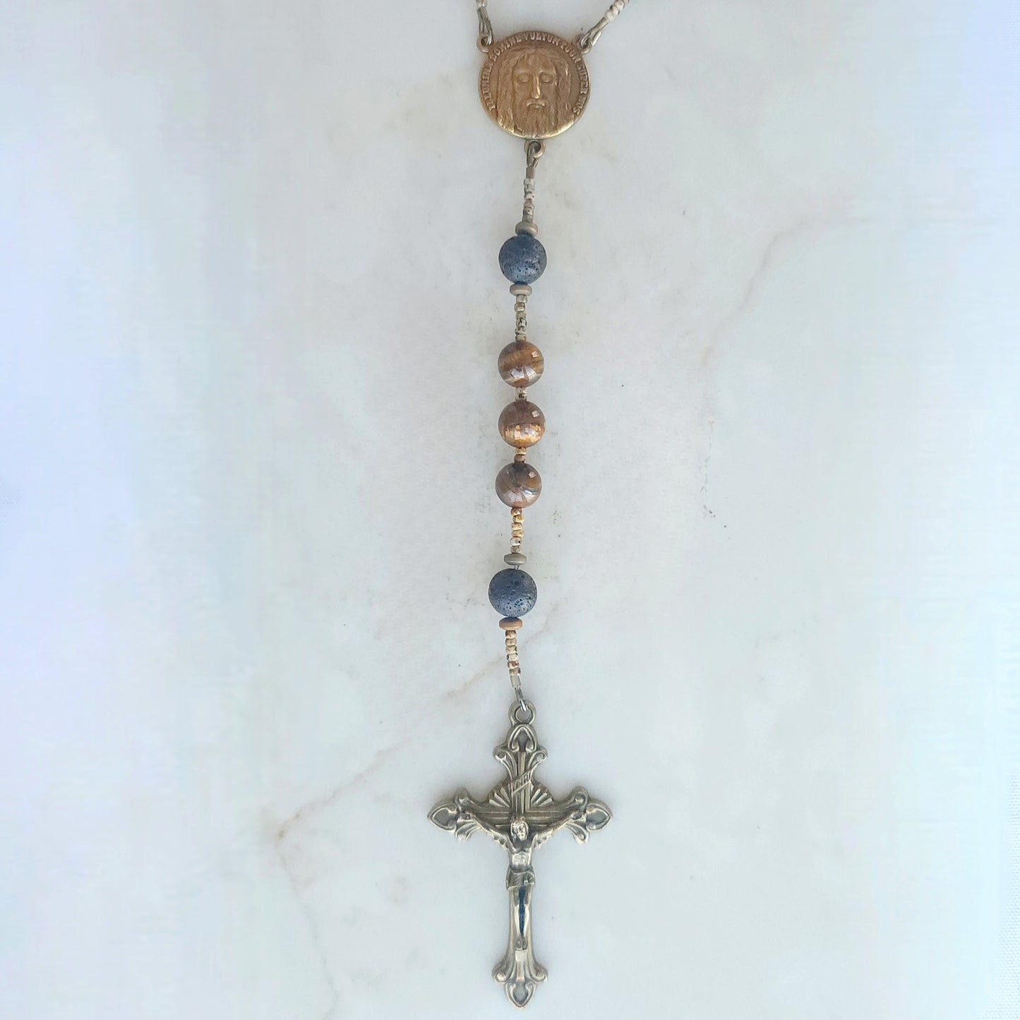 Upon His Palms Men's  Rosary