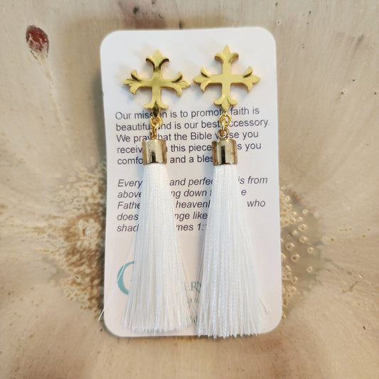 Cross Tassel