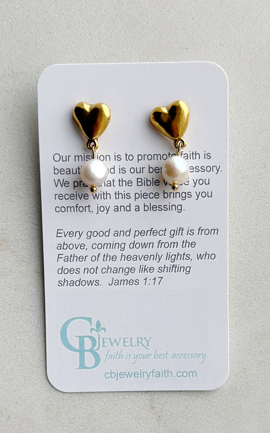 Humble of Heart Earrings