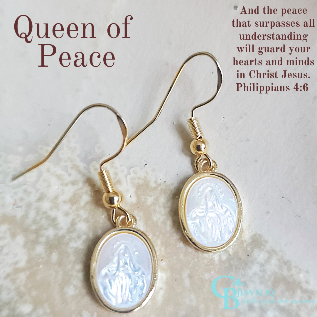 Queen Of Peace Earrings