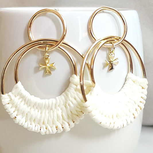 Woven in Love Earrings