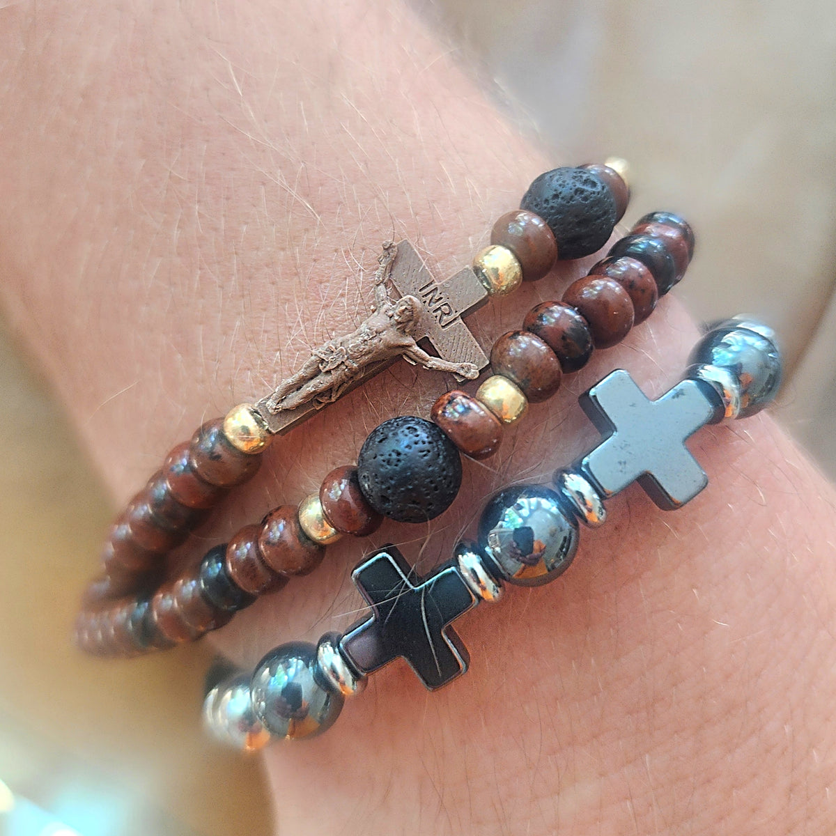 Crusade (Men's Rosary Wrap)