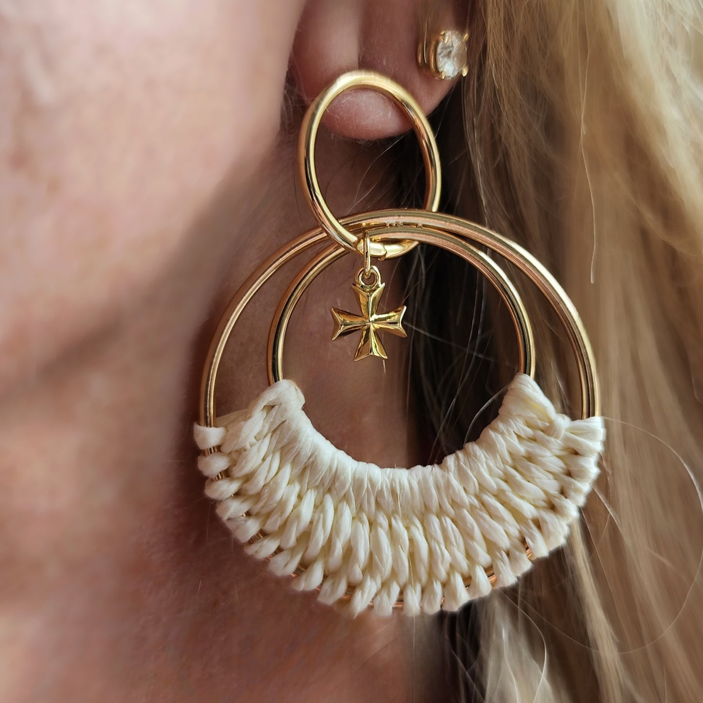 Woven in Love Earrings
