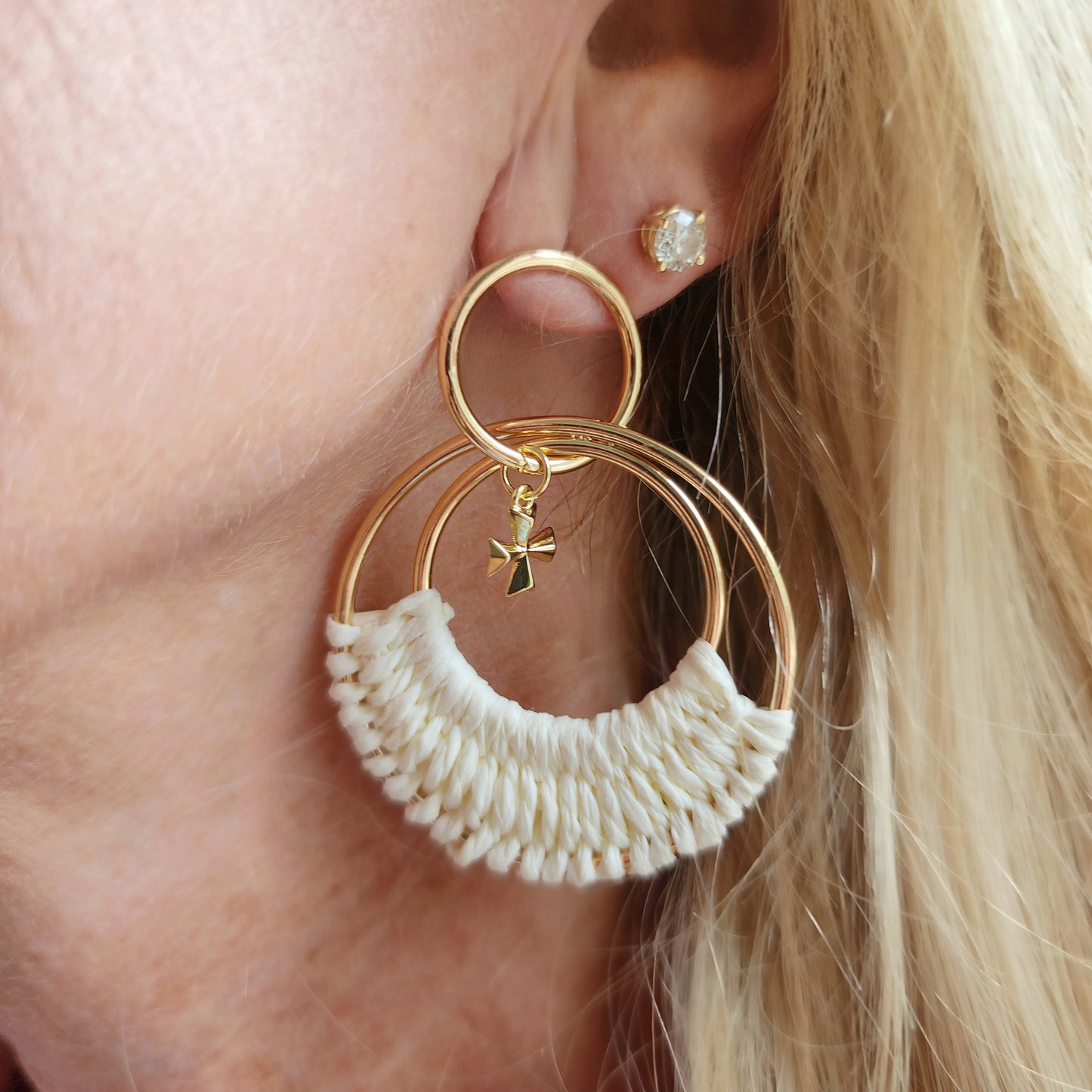 Woven in Love Earrings