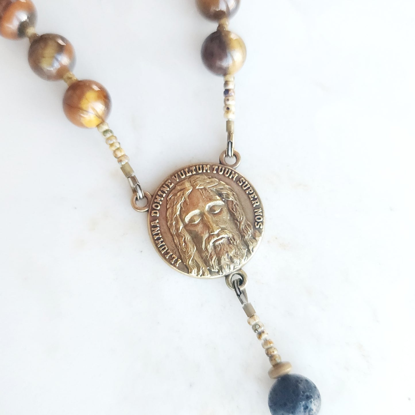 Upon His Palms Men's  Rosary