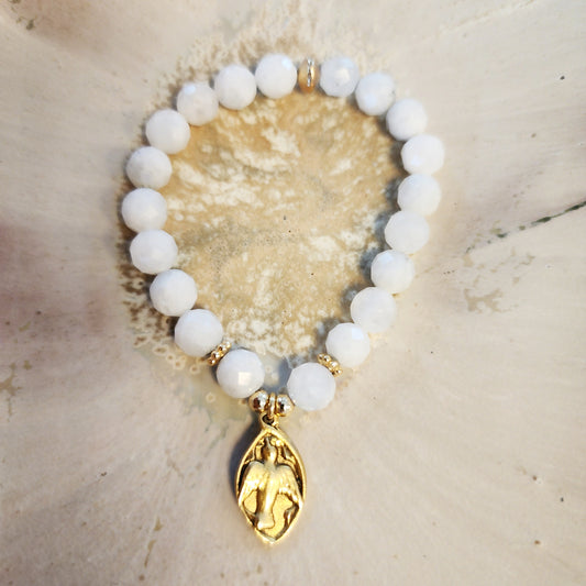 Holy Spirit White Bracelet