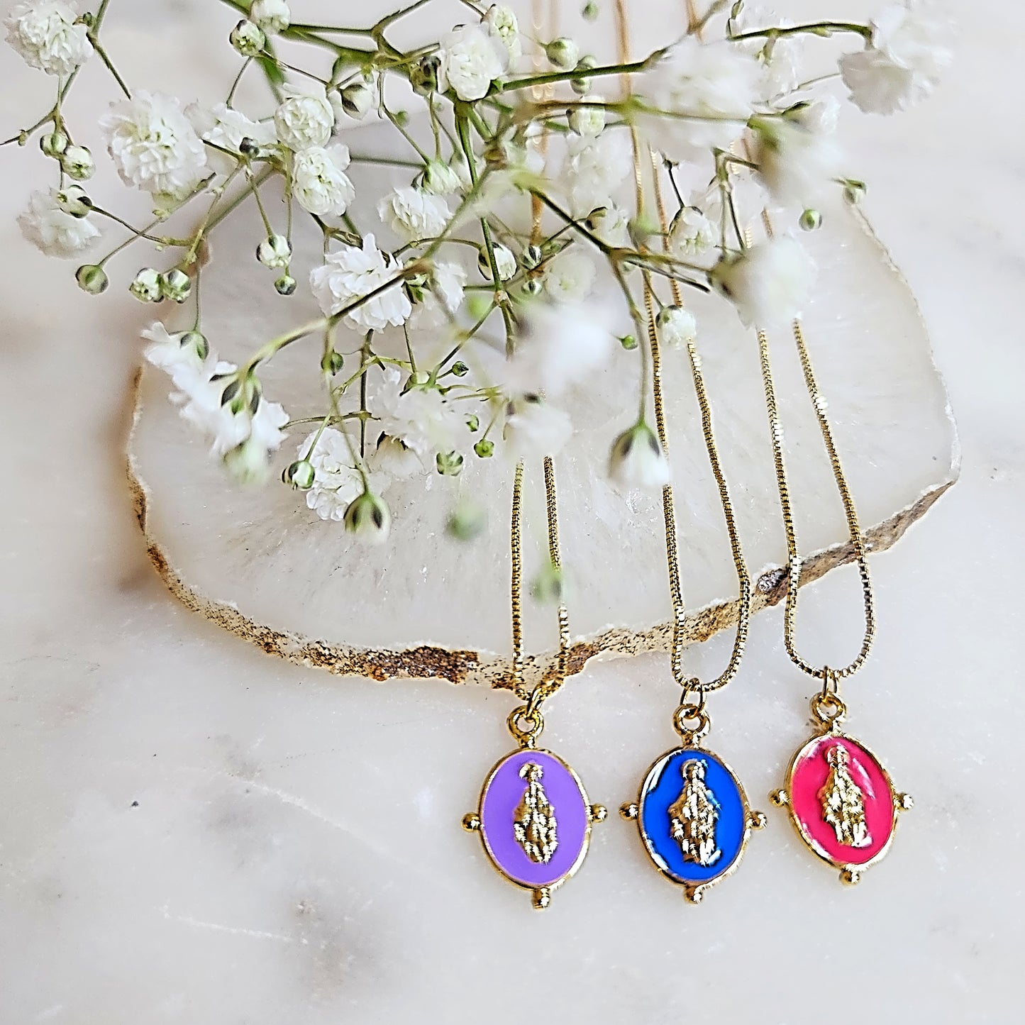 Guided Necklace  Unique Colors