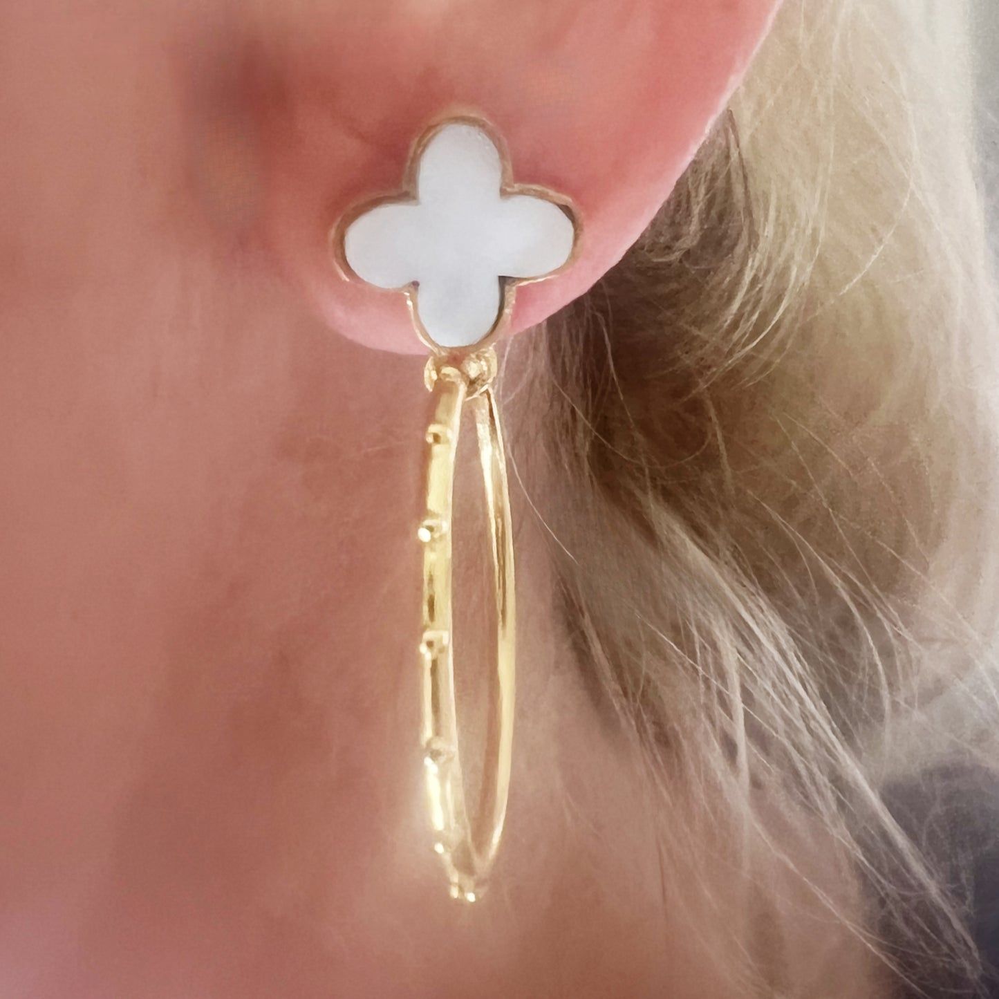 Lydia Hoop Earrings