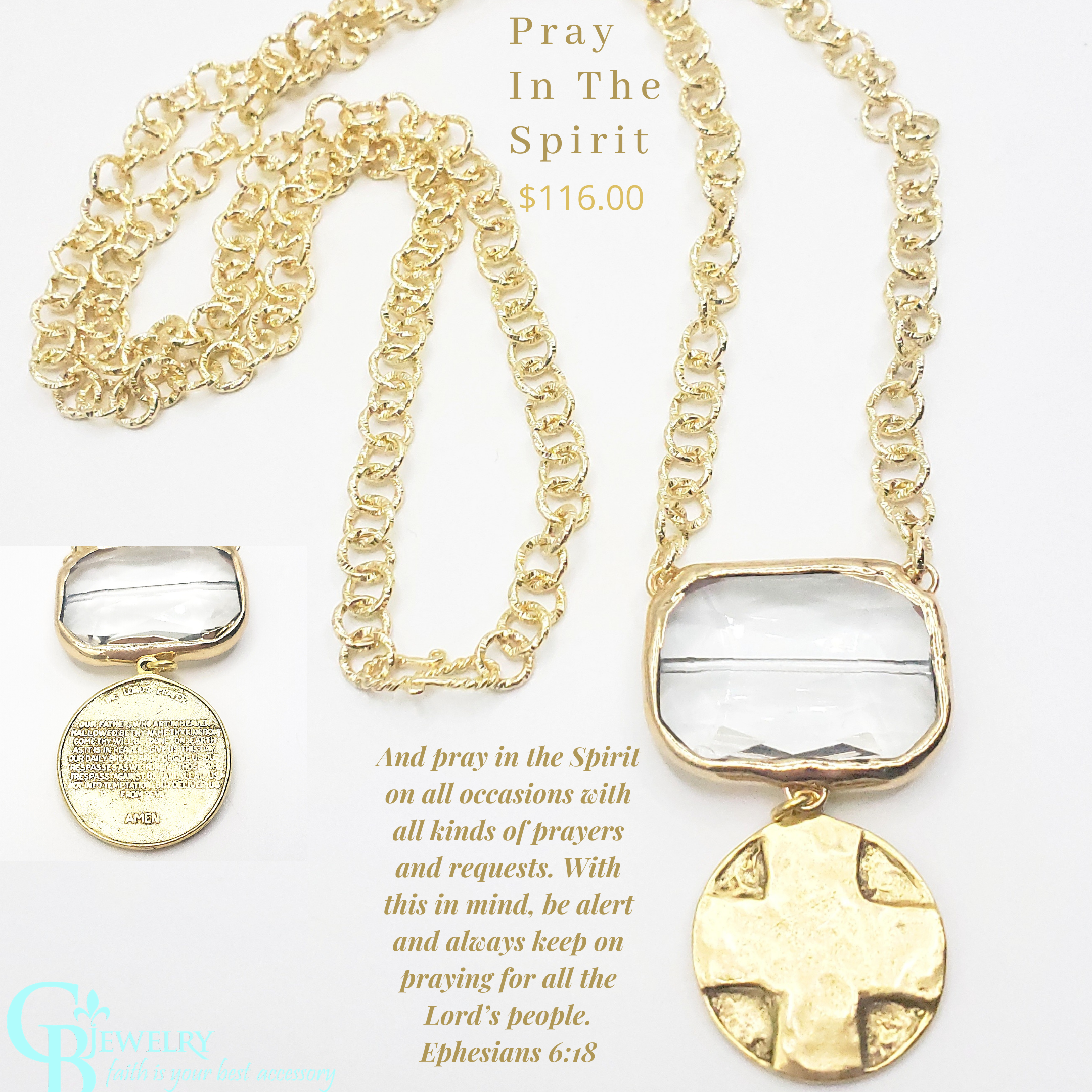 Pray in the Spirit Necklace