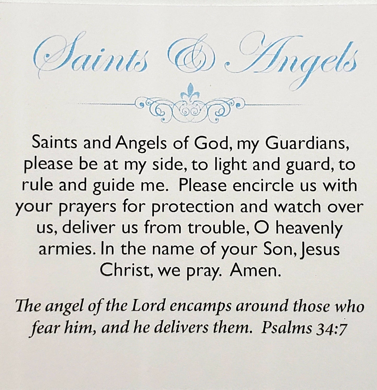 Saints and Angels