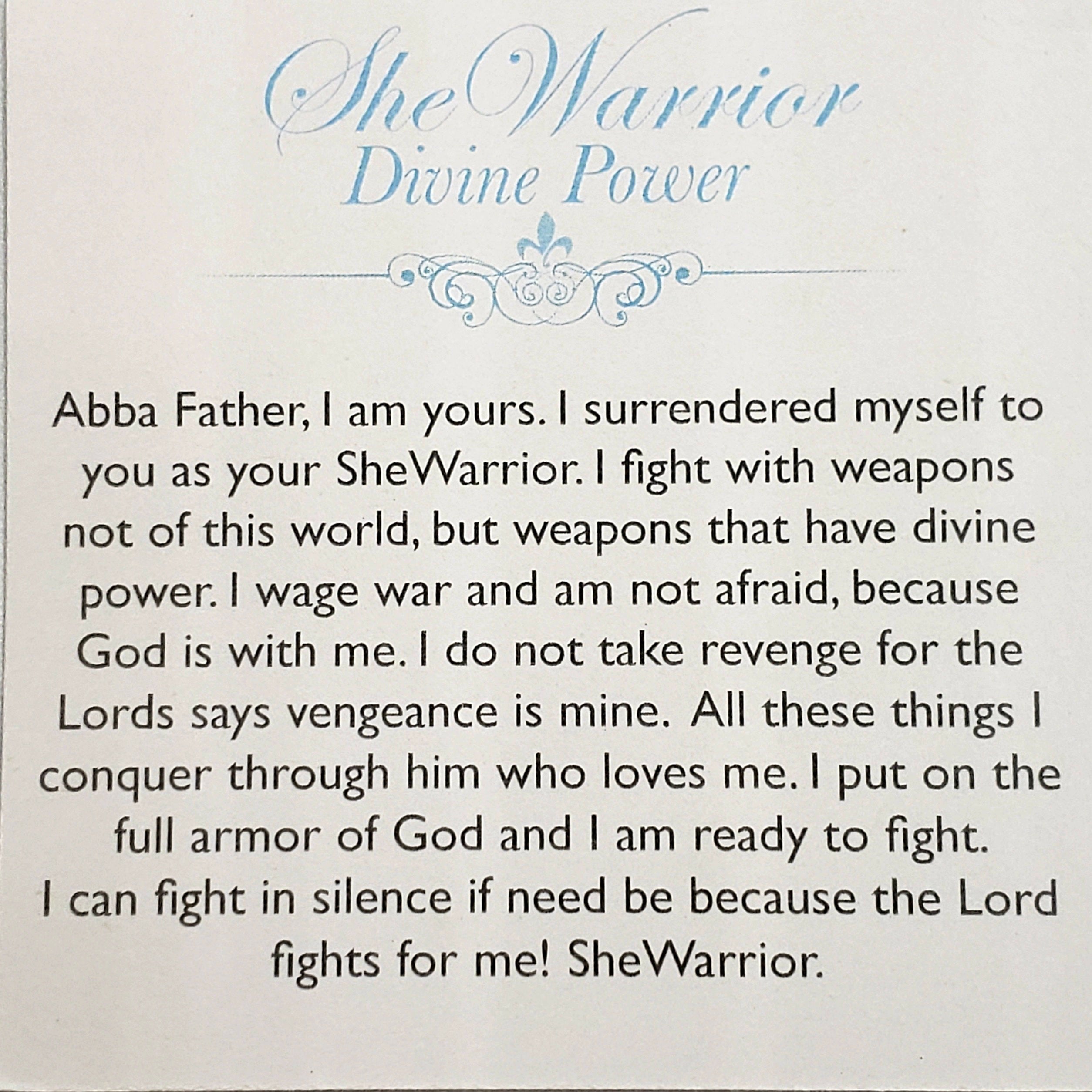 She Warrior Divine Power Bracelet
