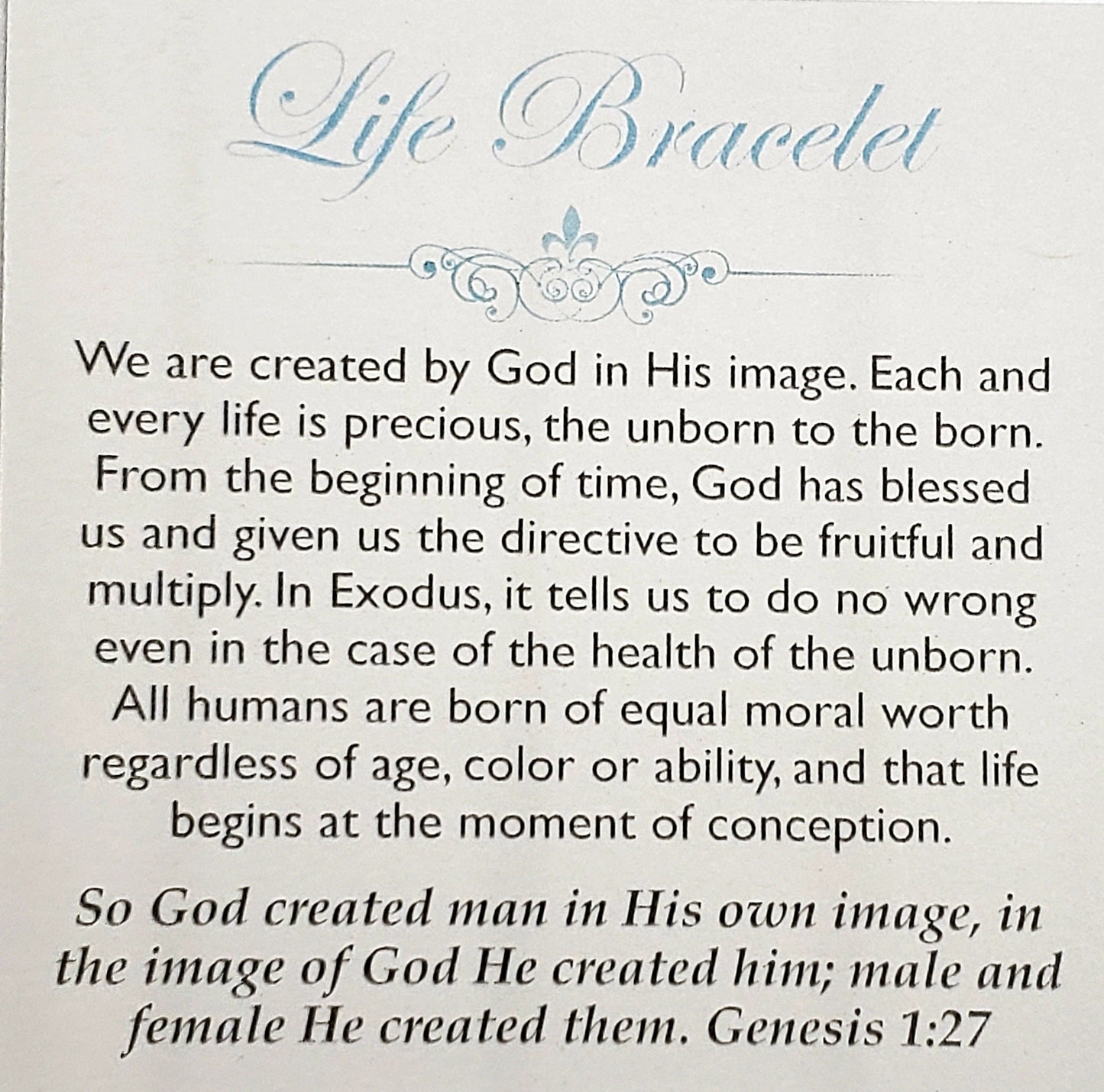 Life Bracelet