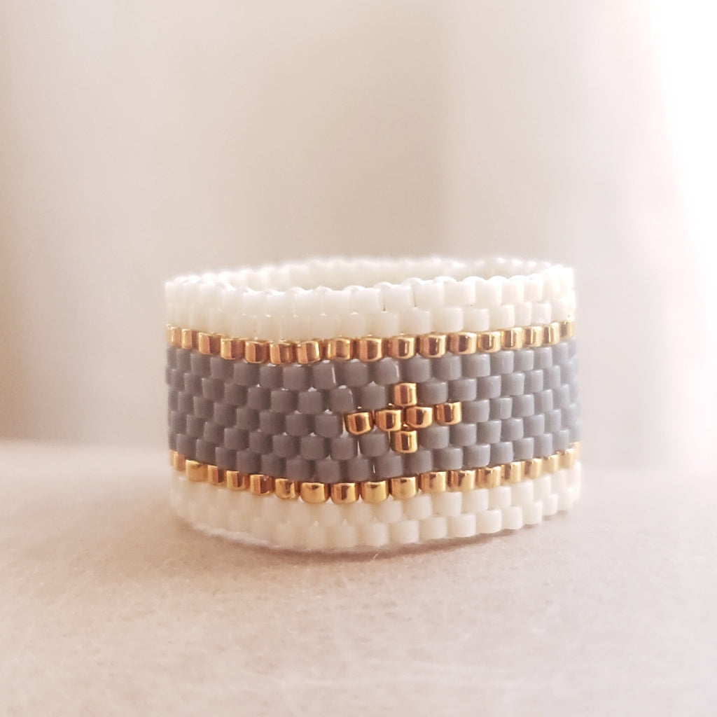 Woven in Love Ring