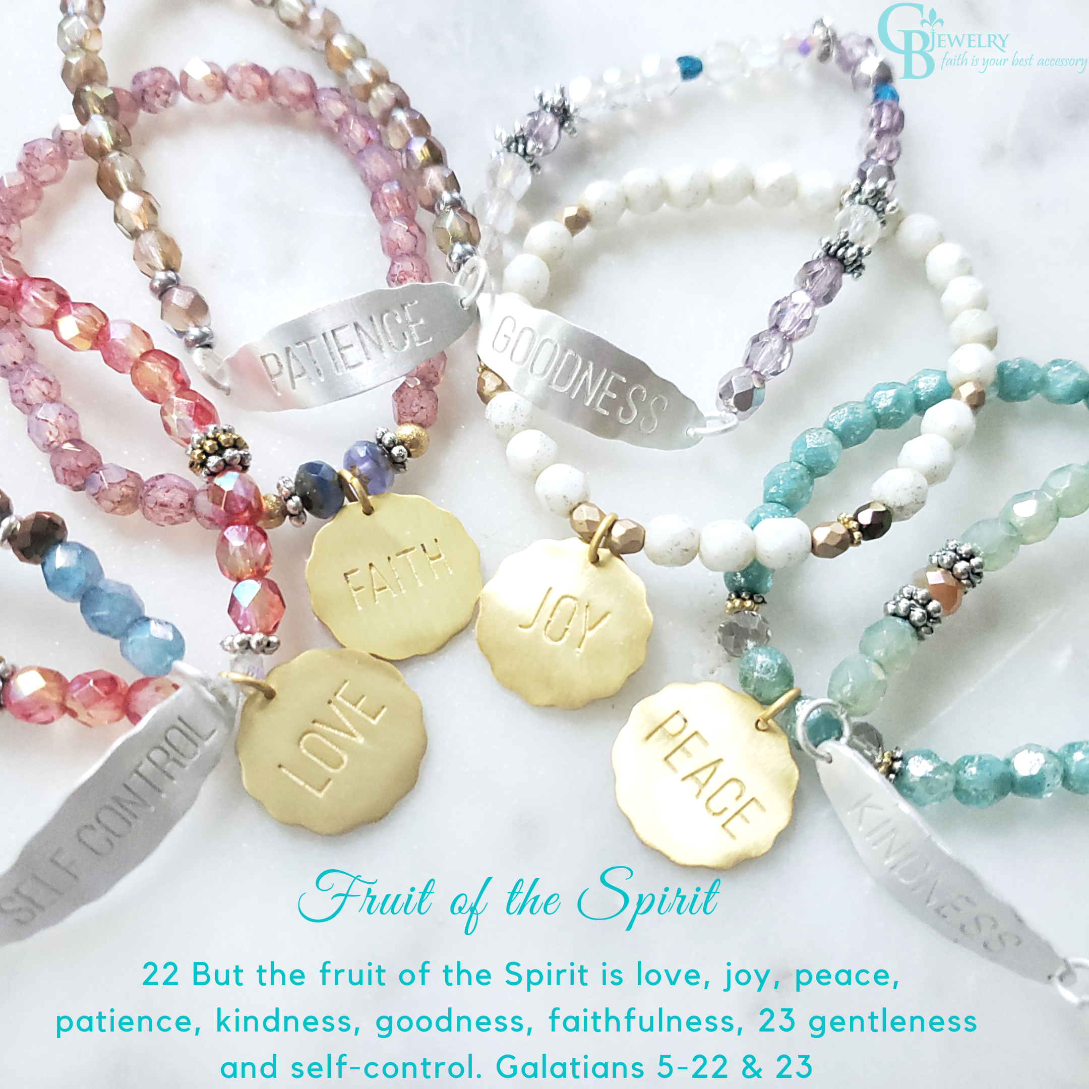 Fruits of the Spirit Bracelets – CB Jewelry